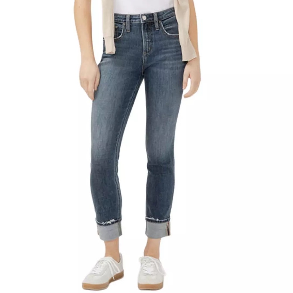Silver Jeans Beau Dark Blue Jeans size 26